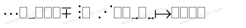 Levenim MT Negreta字体转换